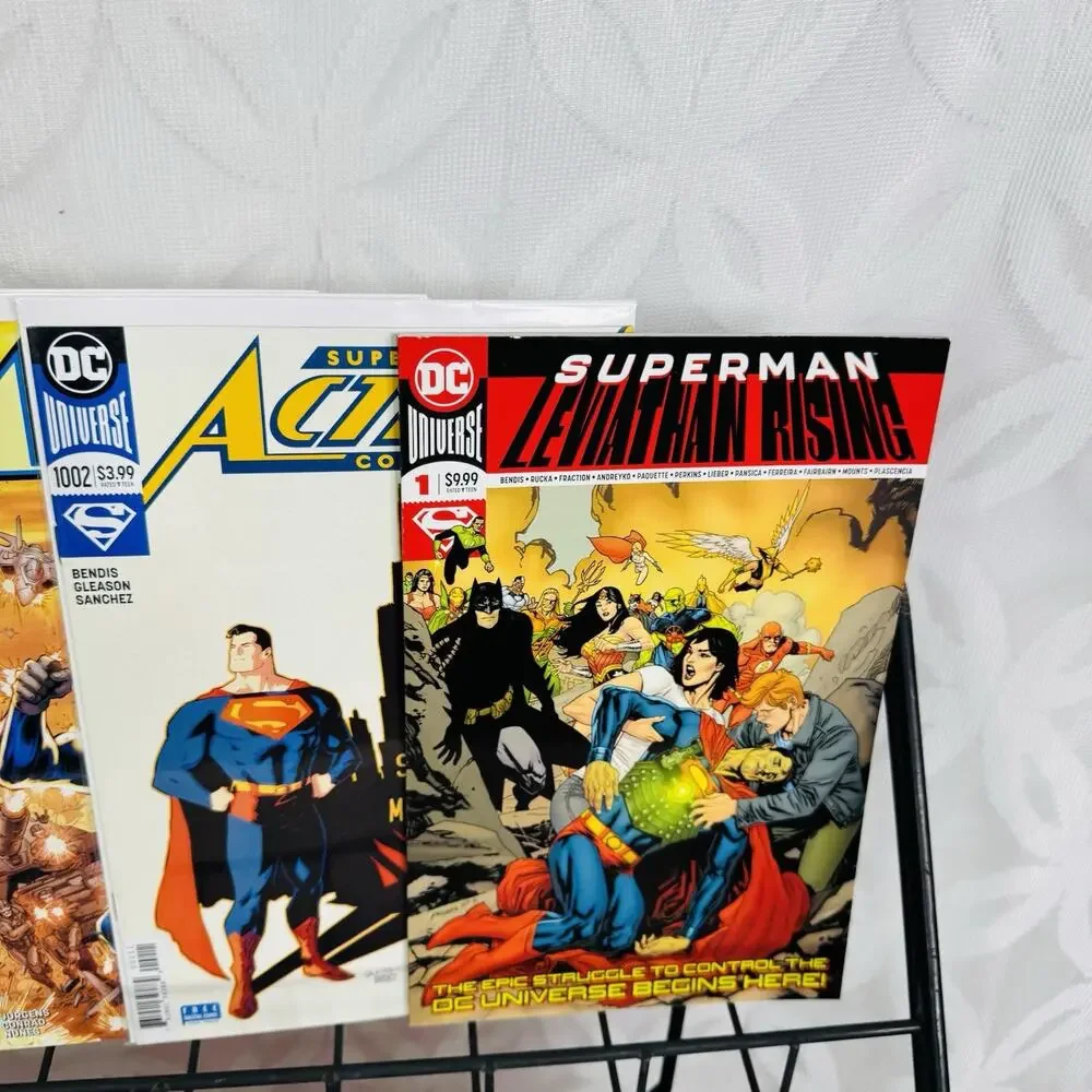 Action Superman 993-999 1002-1003 1007-1014 1016-1018 &‎ Leviathan Rising 1 Lot